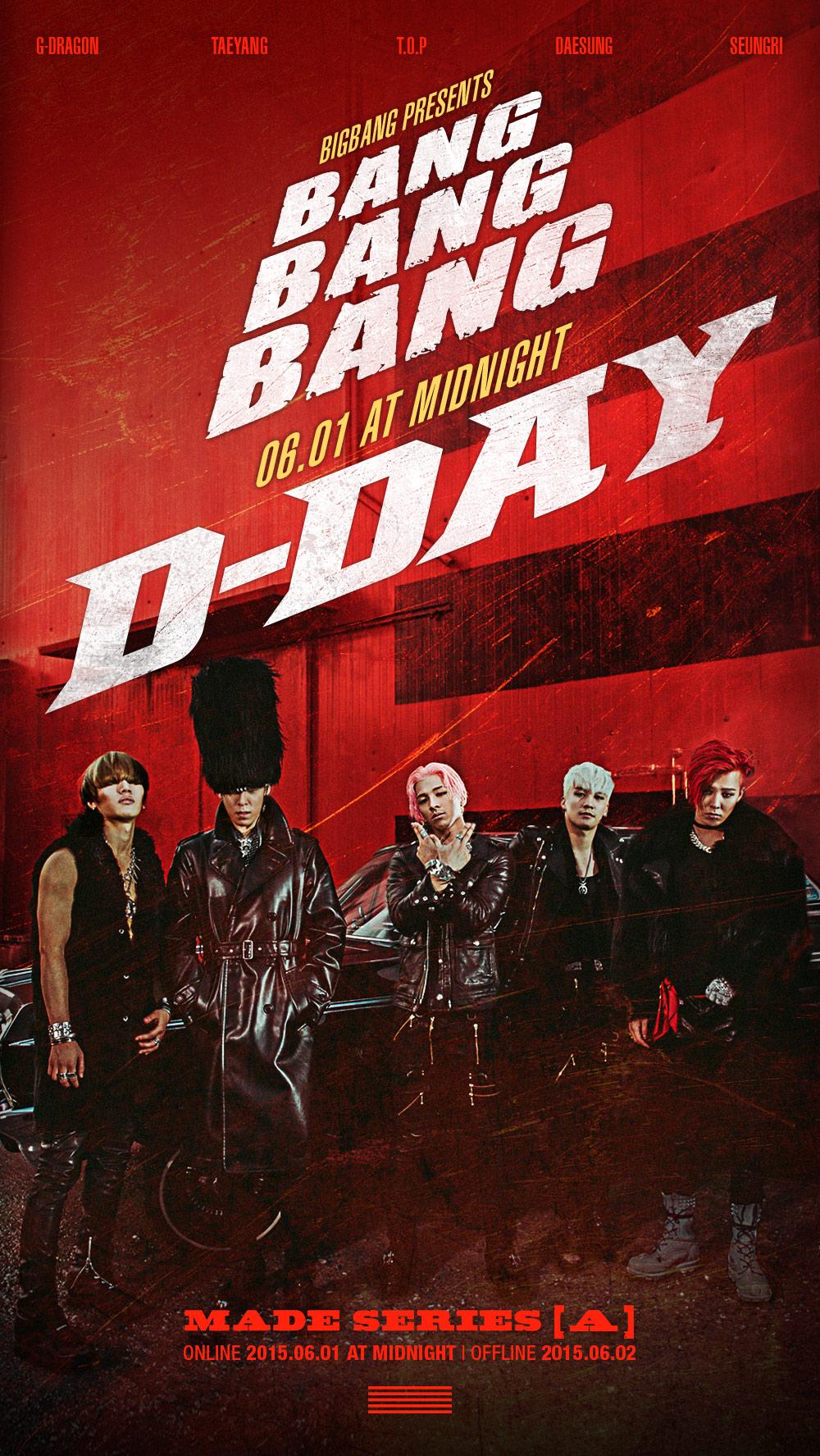 2일(화), 빅뱅(BIGBANG) MADE 두 번째 프로젝트 앨범 A (BANG BANG BANG, WE LIKE 2 PARTY) 발매 예정 | 인스티즈