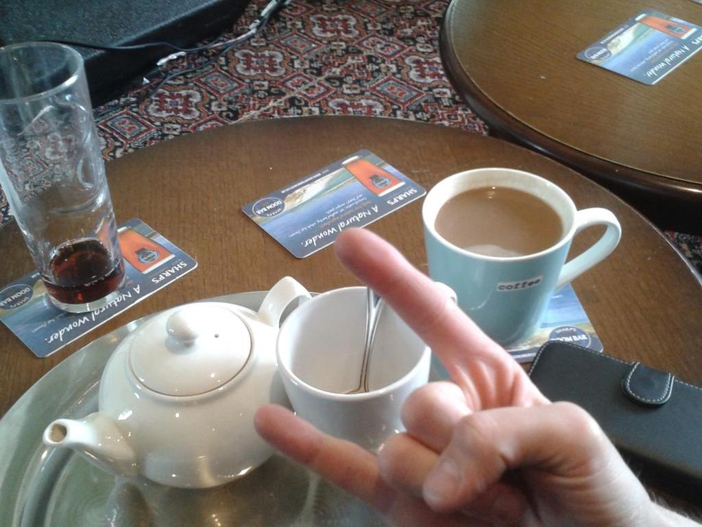 Rock n roll refreshments at Justins open mic in Leamington. We'll be putting on our tartan slippers too!