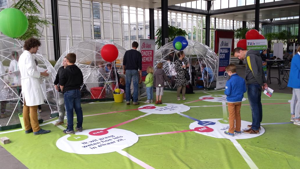 Veel jonge ondernemers en onderzoekers op de TU/e experienceday