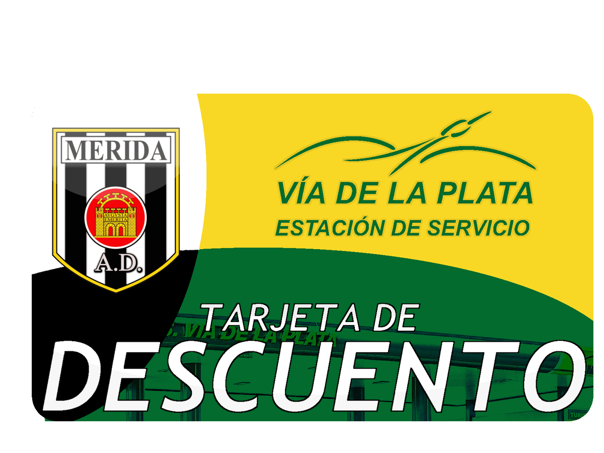 TARJETA EDICIÓN LIMITADA COLECCIONISTA <a href="/Merida_AD/">A.D. Mérida</a> <a href="/COPEMERIDA/">COPE MÉRIDA</a> <a href="/danmar100/">Daniel Martinez</a> 
5 cts / l Descuento todo el año y mucho más