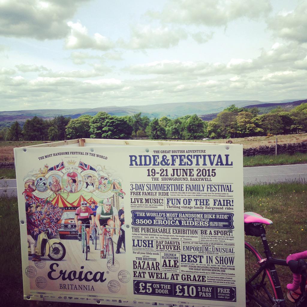 EroicaBritannia's tweet photo. #PeakCoverage #Countdown Thanks for the snaps @sarsrod http://t.co/XVlwaXr05j