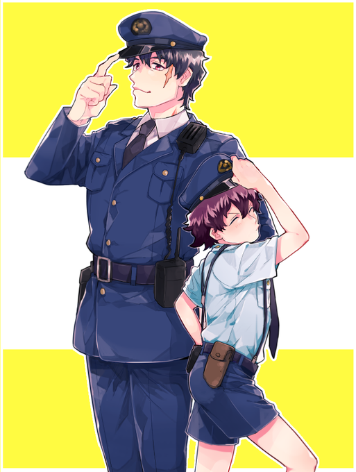 警察のtwitterイラスト検索結果 古い順
