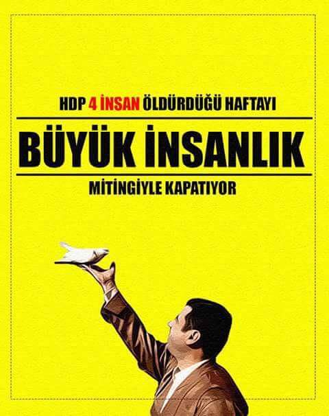 2 insanın ölümüne sebep ol ertesi günü kazlıÇeşmede Halay çekip Büyük insanlık mitingi'de (P)(İ)(Ç)liğine halay çek