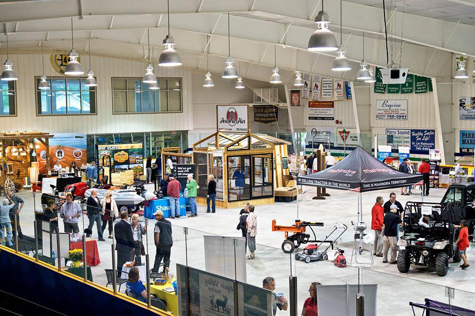 NorthernAction's tweet image. #ParrySound home and cottage show continues today 10:30-3pm . Come on down to the BOCC.
