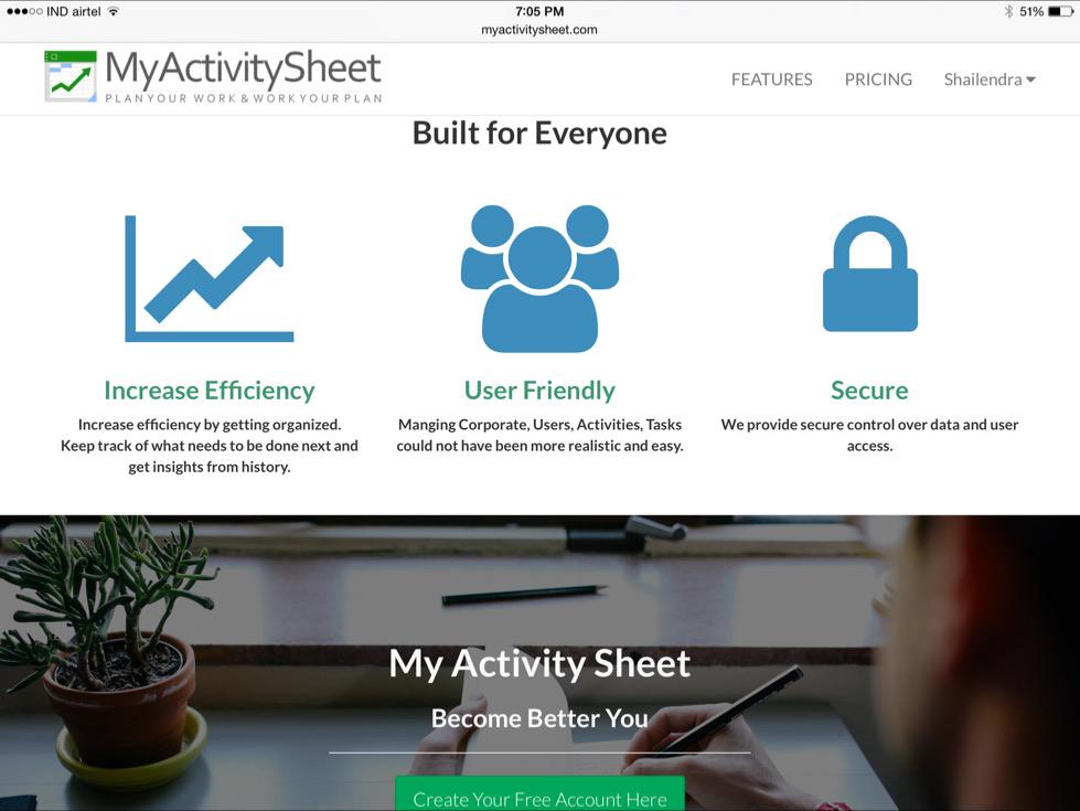 MyActivitySheet's tweet image. Plan your work and Work your plan. Become Better You, free for users @minmsme @MDPai05 @myventurein @meerasanyal