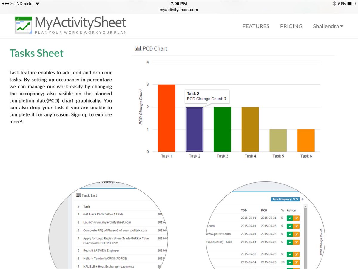 MyActivitySheet's tweet image. Plan your work and Work your plan. Task view,very simple, free for users @minmsme @MDPai05 @myventurein @meerasanyal