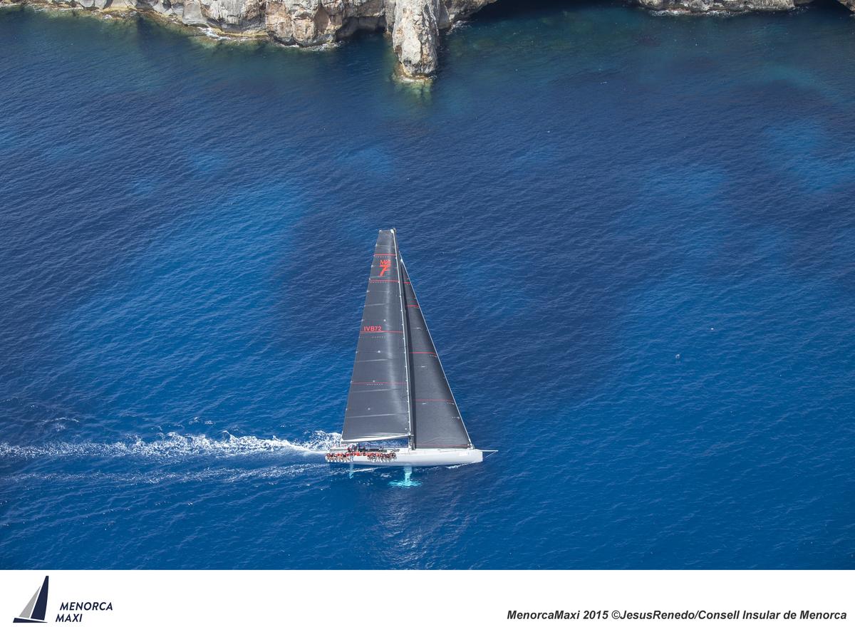 MenorcaMaxi's tweet photo. Momo #Maxi72 winner of MenorcaMaxi 2015 Congrats! Jothou and Shockwave complete the podium http://t.co/NCiWff0o3T http://t.co/Tva1YUh8jO