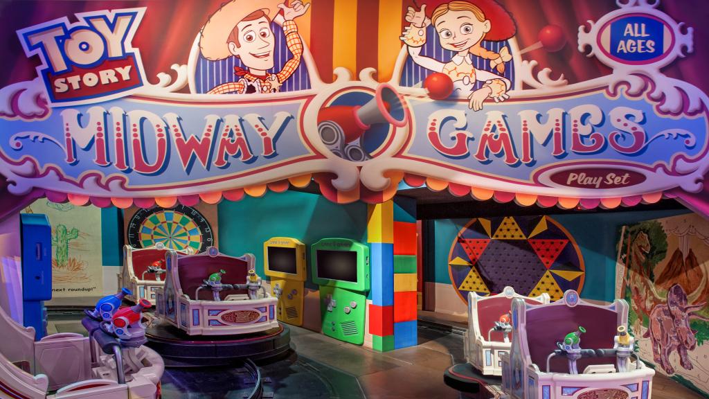 WaltDisneyWorld's tweet photo. Happy 7th Anniversary to Toy Story Mania! http://t.co/5EqFyKq2t1