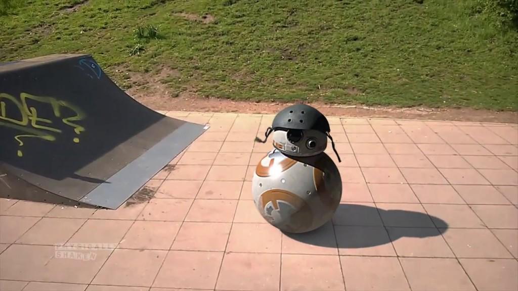 BlenderNation's tweet image. New post: BB-8 goes to the skatepark blendernation.com/2015/05/31/bb-…