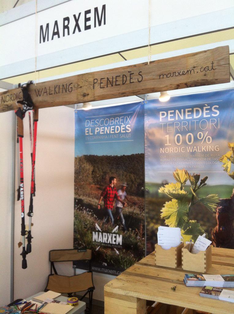 Diumenge de fira! Enoturisme actiu a Font-rubí! Amb sorpresa! Ens visiten el grup de MARXEM de Sant Sadurní! Que bé!