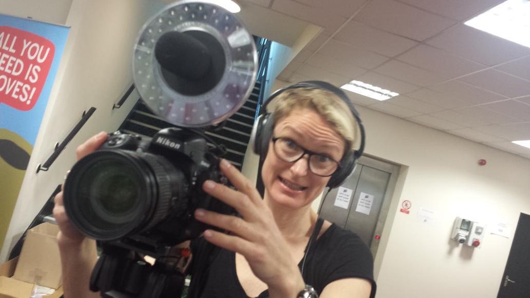 PhasePhoto's tweet photo. On the other side of the camera today. Hope i didn't spoil the interview for you! #flourish @mielfverson http://t.co/DI30vtV2t1