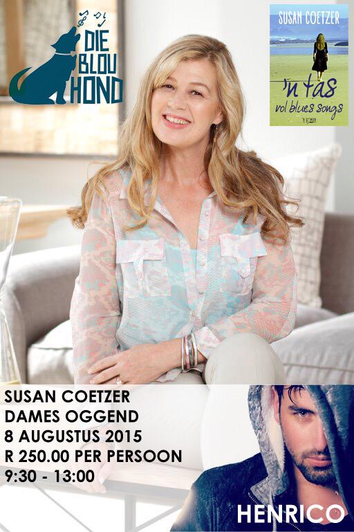 DieBlouHondTuis's tweet photo. Kyk saam hoe gesels #susanCoetzer @Geloof_kykNET nou oor #nTasVolBlues   Een van die dae by #blouhond 8Aug http://t.co/r25tN1Oxcx