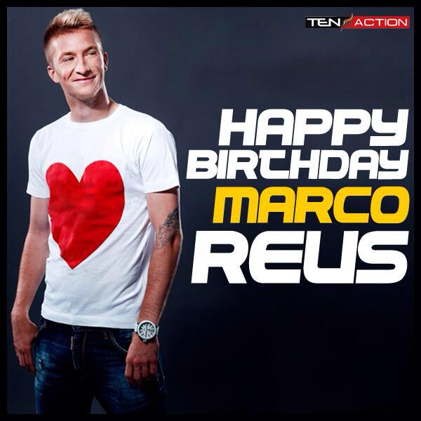 Happy 26th Birthday Marco Reus!   