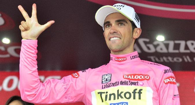 FOTO Alberto Contador ha vinto il 98° Giro d'Italia di Ciclismo