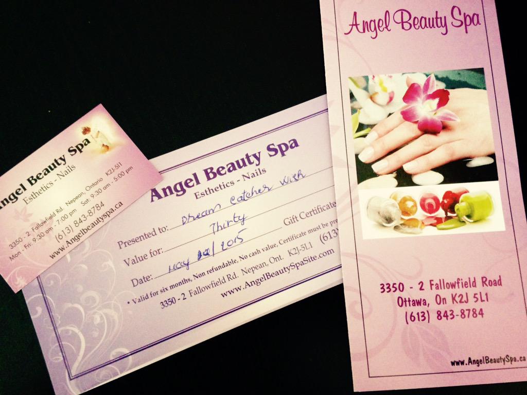 catchAwish15's tweet image. Win this special treat to Angel Beauty Spa! At Dream Catcher's Wish, June 20th @RestaurantInt !