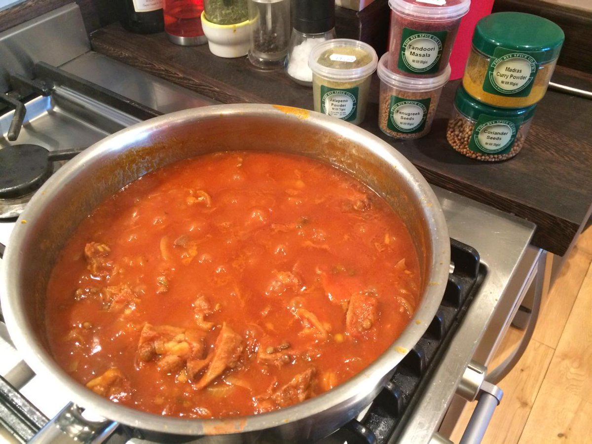 DynamicMalcolm's tweet image. Lamb curry inspired by @RyeSpice #hotcurry