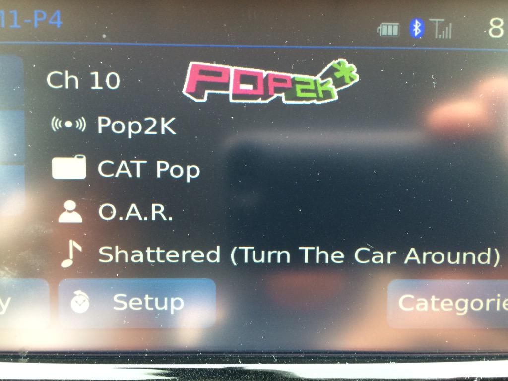 DMB1DMB's tweet photo. @ofarevolution on our way to see you again in San Diego and looked what just popped up on SiriusXM! http://t.co/k8EN3l2keW