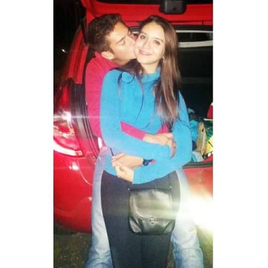 stefyvillavise2's tweet photo. solo soy feliz contigo amor gracias por todo te amo S&amp;M #CMVJ  solo tu me haces feliz ahora ya somos tres :D http://t.co/joxIu7PncL