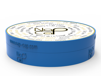 Nap_Cap's tweet photo. NapCap Lux+ is the Worlds First Twist &amp; Pop Terry Cotton Towel enclosed in a PLA Capsule http://t.co/lD8yhtkoAe