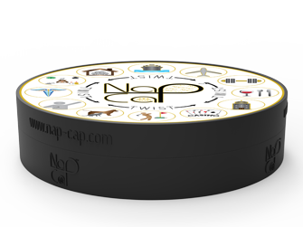 Nap_Cap's tweet photo. NapCap Lux+ is the Worlds First Twist &amp; Pop Terry Cotton Towel enclosed in a PLA Capsule http://t.co/lD8yhtkoAe