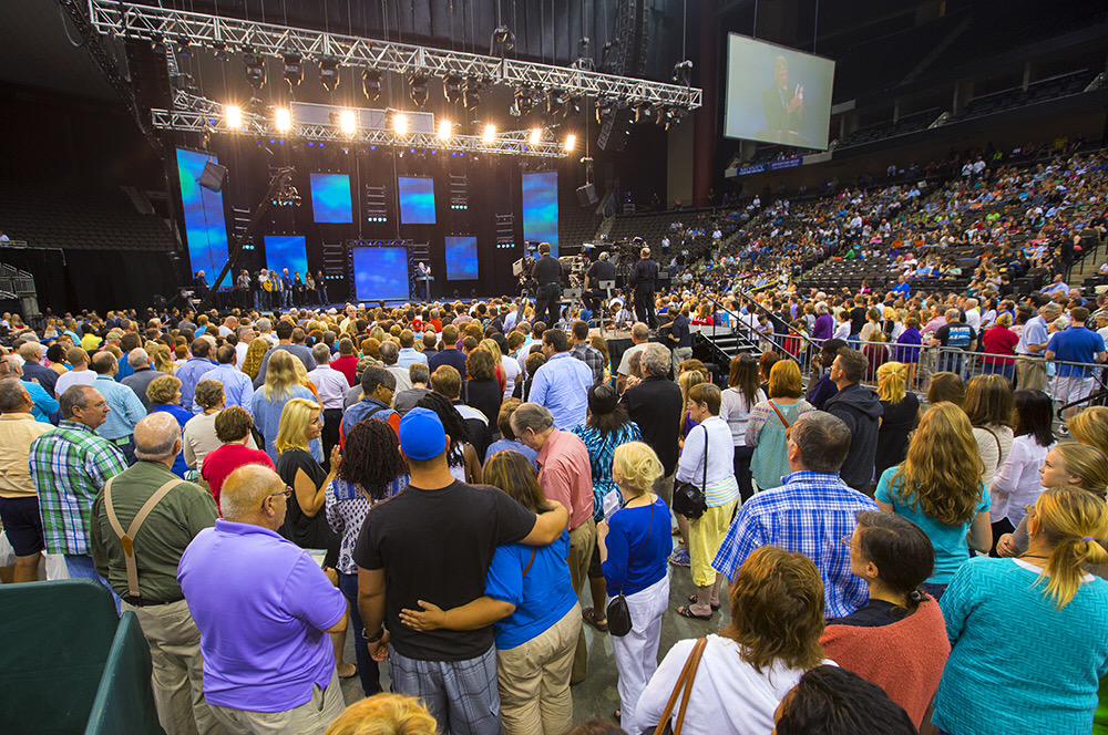Hundreds came forth to surrender to Jesus! Praise God! Doors open at 2:30 begins at 4 #jaxfest