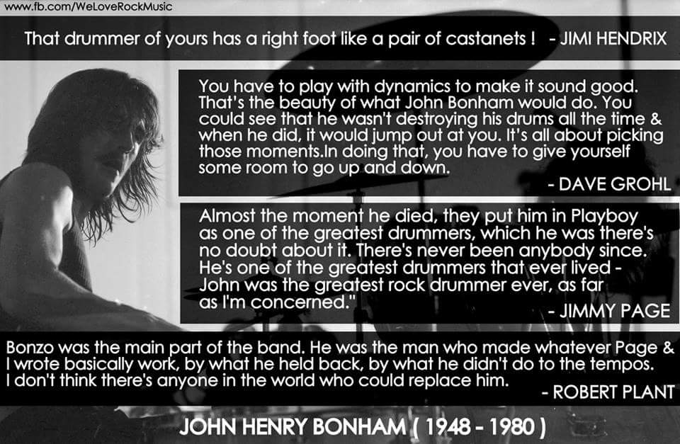 Happy birthday John Bonham 