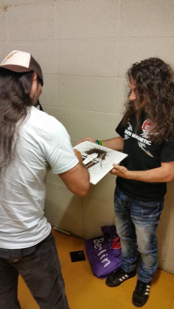 Robert in the meet and greet #Rockavaria #metontour