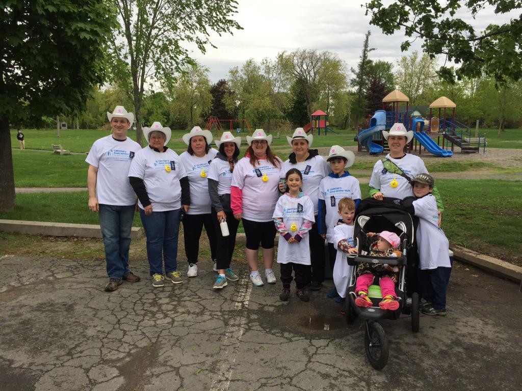 Getting ready to walk for CF! #AWorldWithoutCF