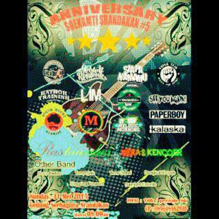 Happy 5th anniversary <a href="/KamtisSrandakan/">SOEKAMTI SRANDAKAN</a> syukurlah acara berjalan lancar Long Live My Family *Well *Toss!!!