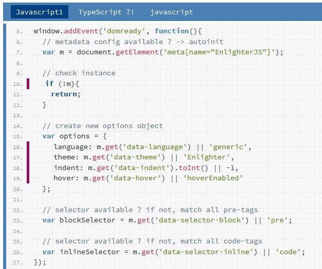 nodenow's tweet image. And the next one - &quot;Godzilla&quot; a MDN inspired #theme for #EnlighterJS enlighterjs.andidittrich.de #javascript #css3