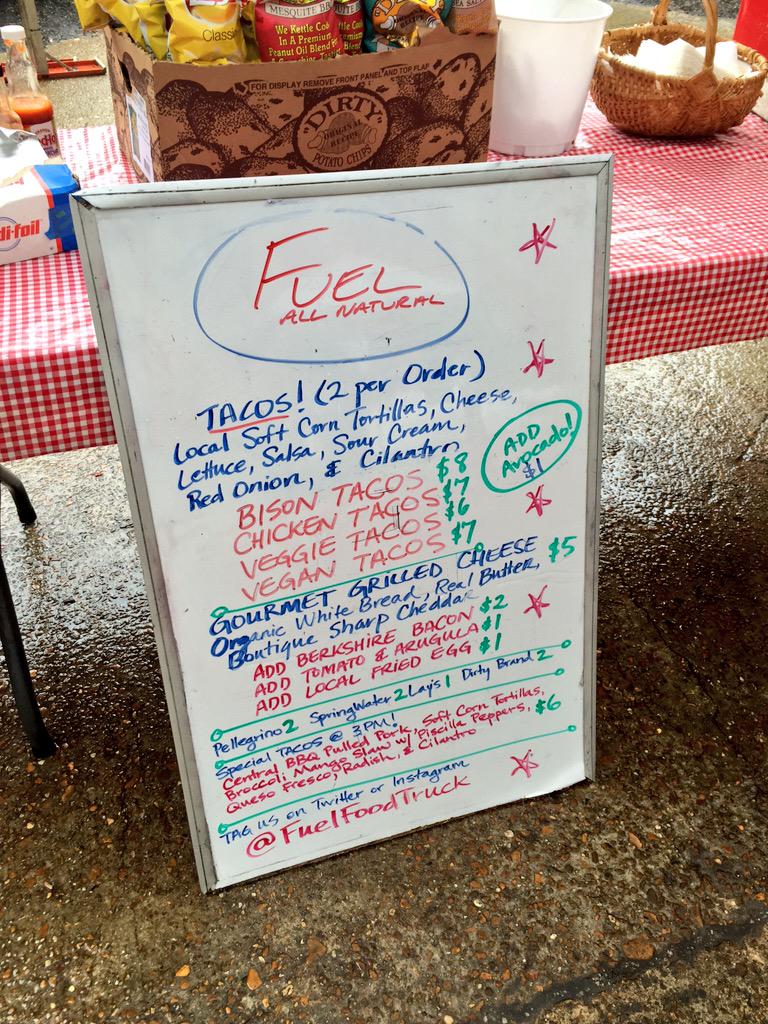 fuelmemphis's tweet photo. @tennbrewery till 10pm! Bring your jacket and come get some Tacos!
#lastday #tacos #grilledcheese #investingoodtimes http://t.co/stcetwj5rA