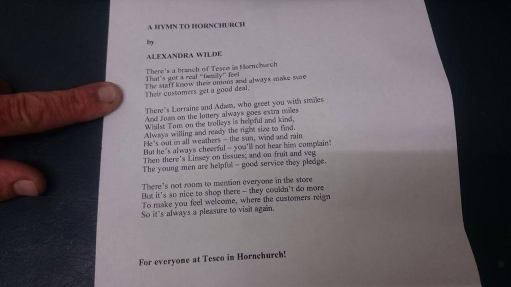 Tesco Hornchurch. tweet media
