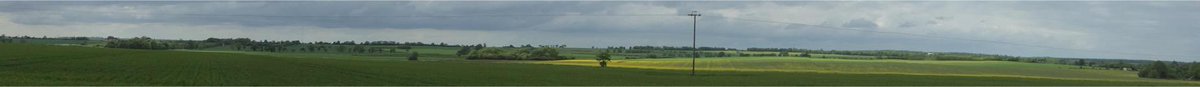 solarcampaign1's tweet photo. View from Eyeworth. Beyond the yellow would be solar panels #solarcampsign1 http://t.co/T58Y0PwJjT