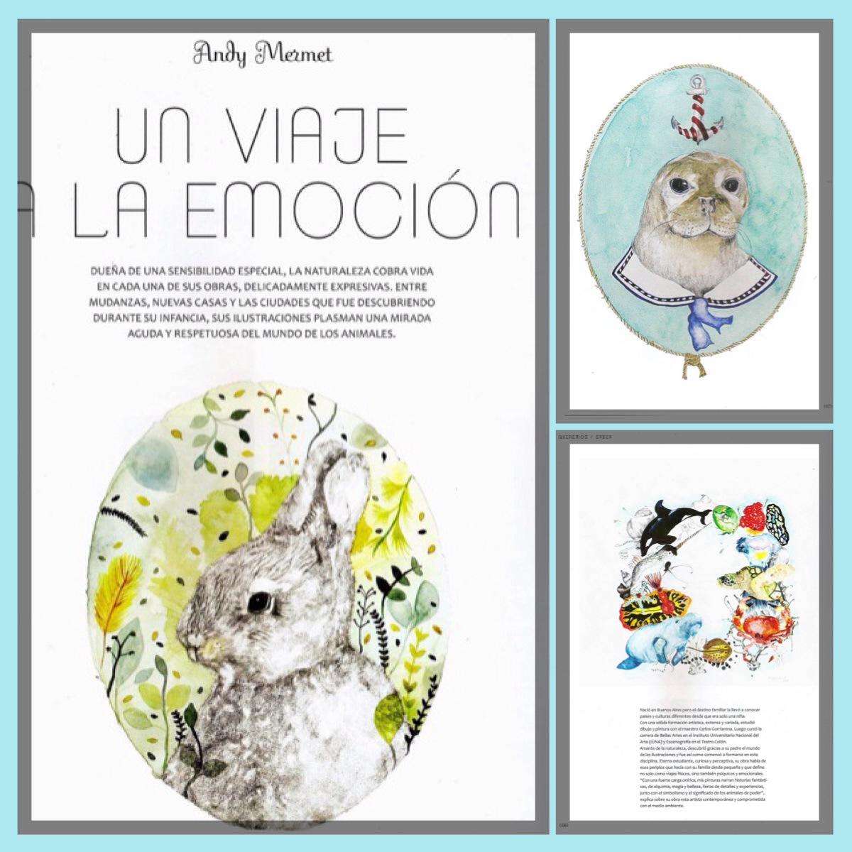 AndyMermetPM's tweet photo. "Un Viaje a la Emocion" -  muchas Gracias @RevistaCocoa por la bellisima Nota http://t.co/3TNYuzhMKy