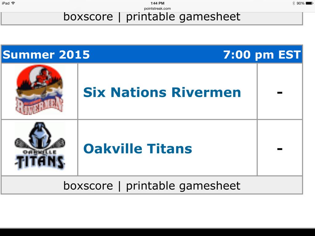 SN_RivermenLax's tweet photo. The Men paddle down the 403/QEW to lock oars with the @Oakville_Titans today 7pm at the TRAC
#PaddleToPrezzy #Men http://t.co/CALObgCago