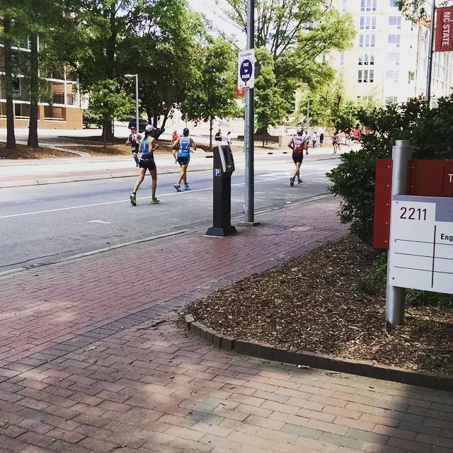 Raleigh Half IM right past work today :) ift.tt/1LVdSlk