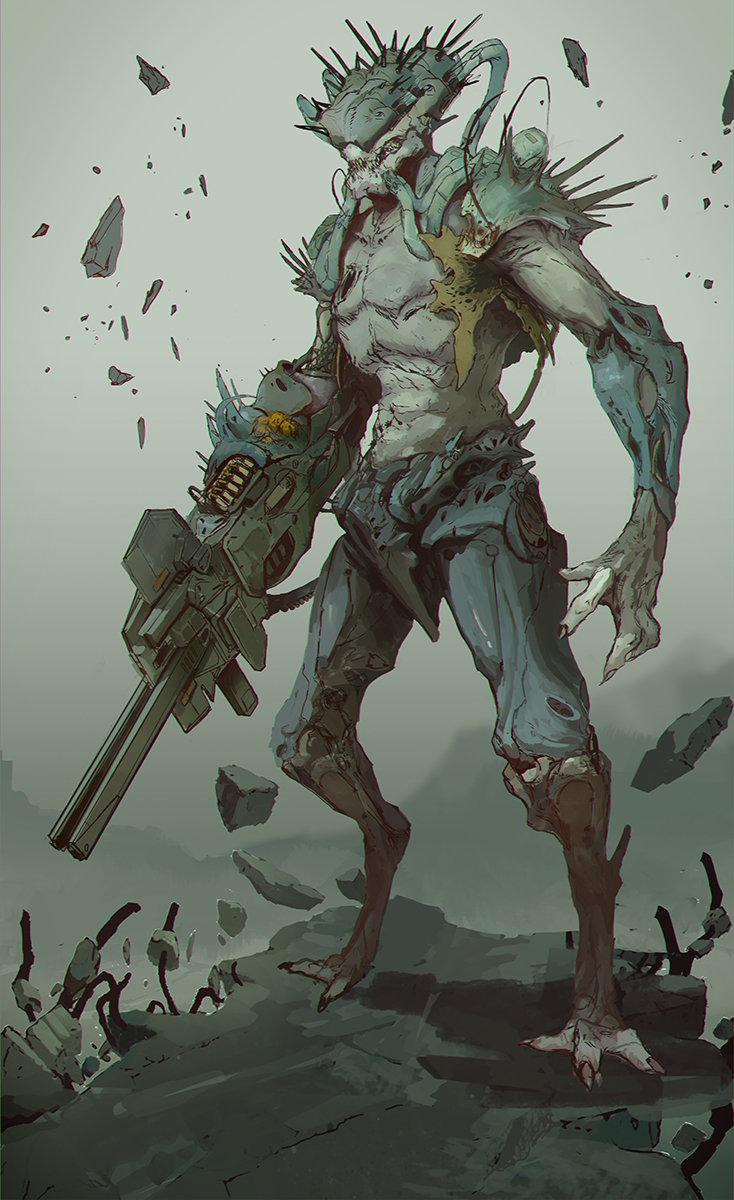 conceptartio's tweet image. Porcupine by Yuriy Chemezov