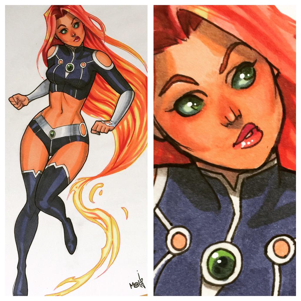 TowMathew's tweet image. starfire warmup
