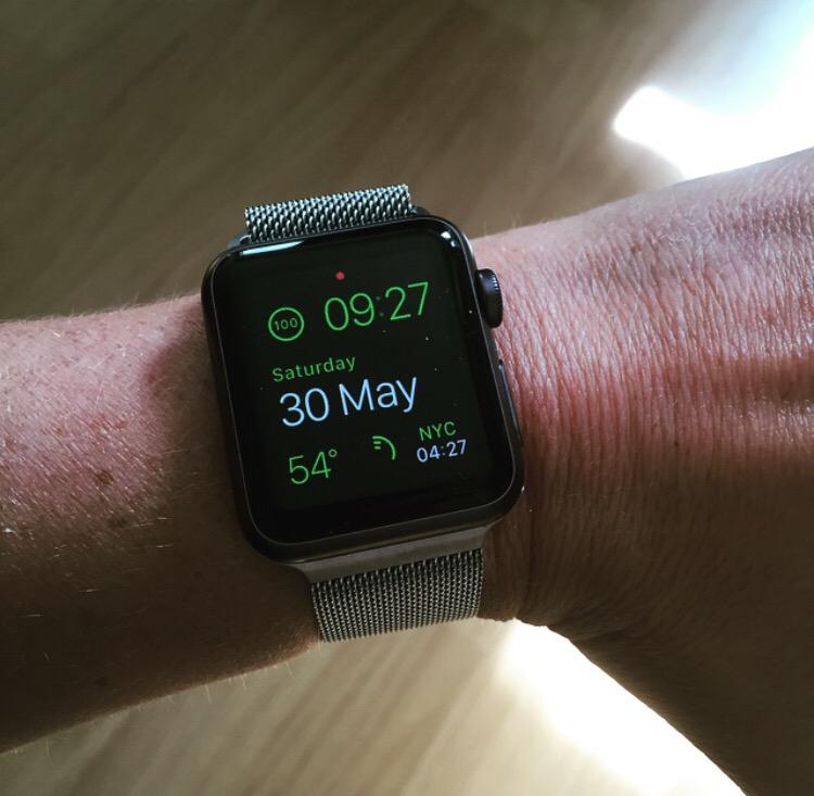 NicolaFerris's tweet image. 😍 #applewatch #milaneseloop #NYC