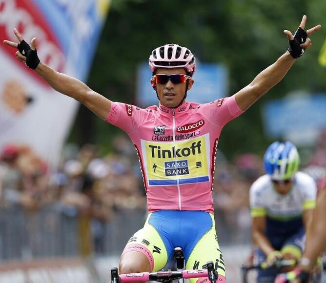 albertocontador's tweet photo. With sacrifice,suffering and motivation,objectives can be reachedThanks to all.Where there's a will,there's a way! http://t.co/ytmfsRWKSr