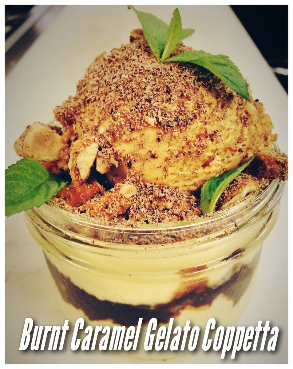 1st in our gelato sundaes series: Burnt Caramel Coppetta. We’re taking summer seriously. #lastellananaimo  #gelato