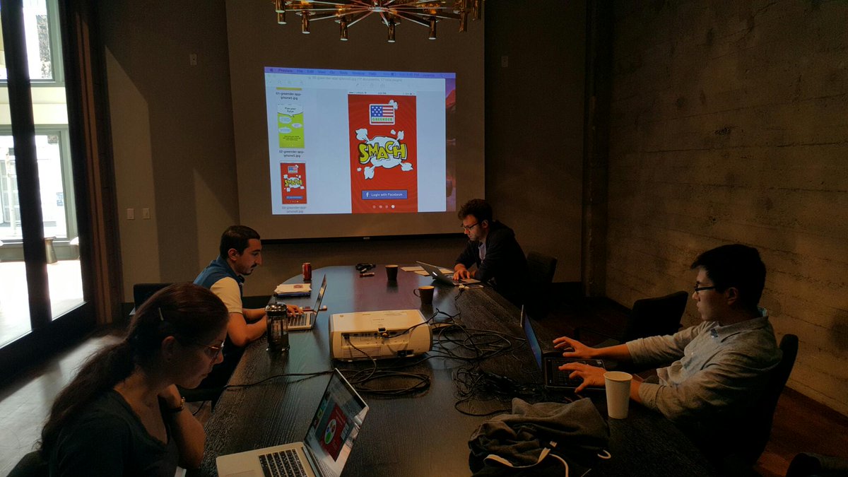 GreenderInc's tweet image. Last 10 minutes to go for the pitches. We are ready and raring to go. @StartupWeekend @HackImmigration #LetsBeGlobal