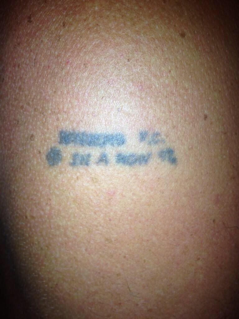 LoyalistTattoos's tweet photo. The consequences of celebrating 9-in-a-row while enjoying a stay at her Majesty's expense in Barlinnie. http://t.co/HRW4tzvWQs