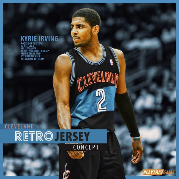 Retweet if you think the <a href="/cavs/">Cleveland Cavaliers</a> should bring the retro jerseys back