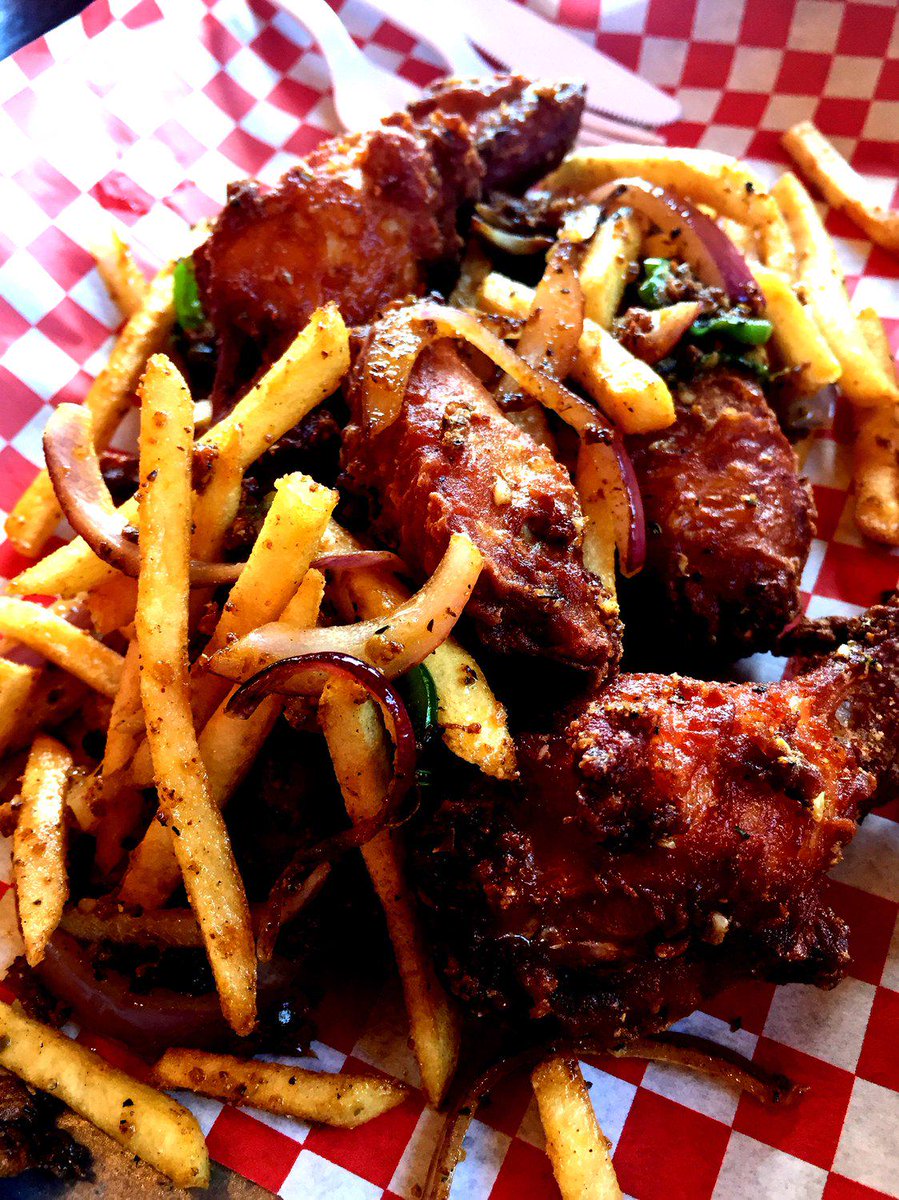 Wings &amp; fries - what could go wrong ;)