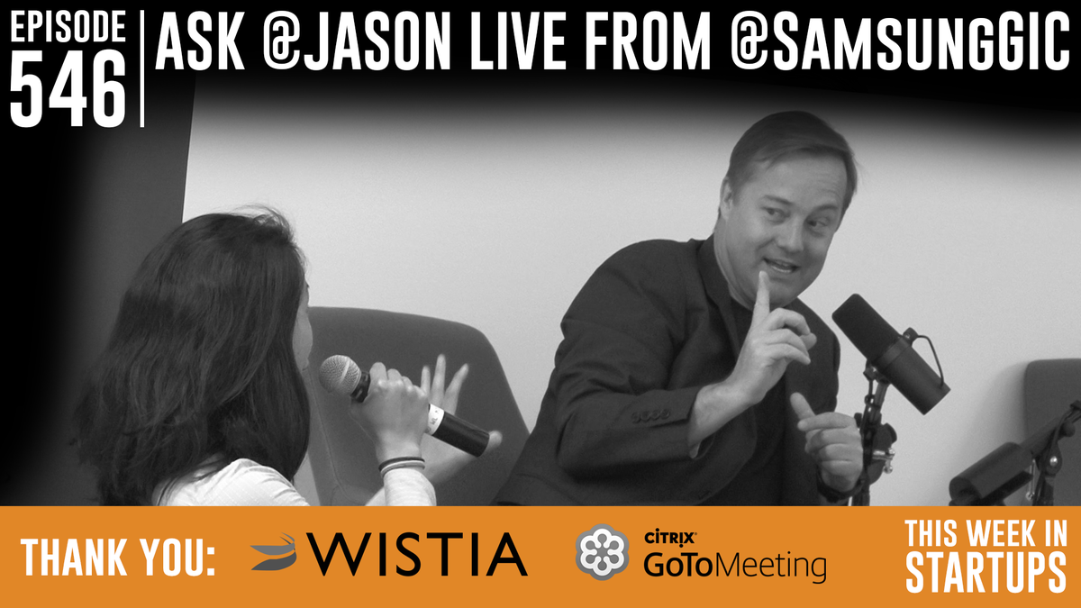 twistartups's tweet image. ICYMI: All Ask @Jason /Shark Tank! Entrepreneurs get no-holds barred feedback at @SamsungGIC itunes.apple.com/us/podcast/twi…