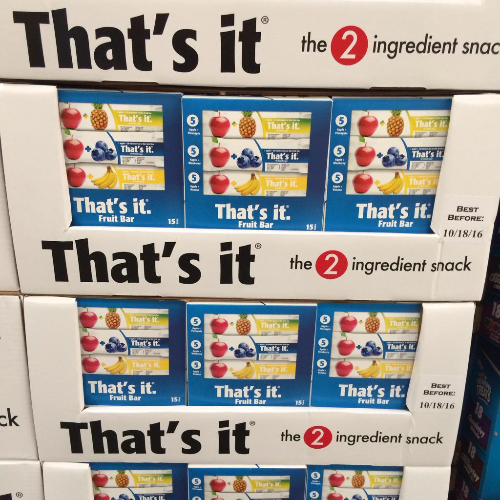 DCHealthyBites's tweet photo. Whoop whoop @ThatsItFruit is now sold at @Costco !! #realfood http://t.co/GWFekwBB4v