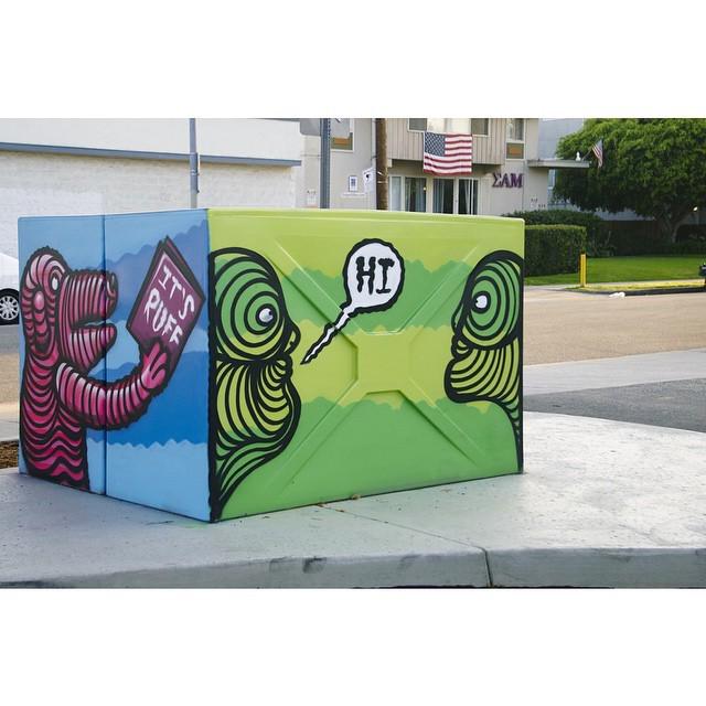 StArtEverywhere's tweet photo. One more angle on this @septerhed piece down by USC #septerhed #usc #urbanart #streetart #streetartla #lastreetart … http://t.co/USlGItF4Ut