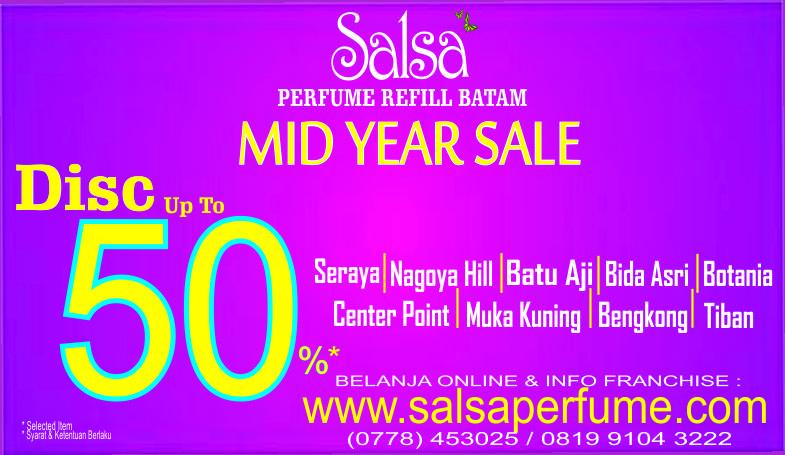 SalsaPerfume's tweet photo. MID YEAR 2015
DISKON up to 50% selected Item. http://t.co/SigMjIx7Yy