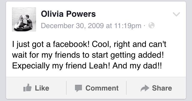 olivia_powers_'s tweet photo. #firstfacebookpost http://t.co/eSEDWZCubC